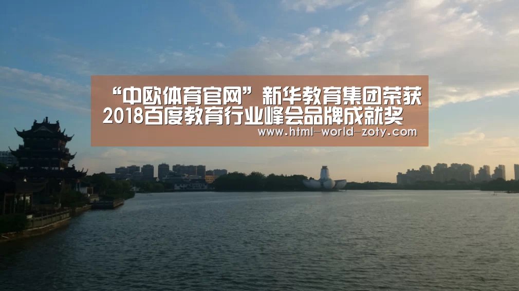 “中欧体育官网”新华教育集团荣获2018百度教育行业峰会品牌成就奖(图3) 中欧体育官网
