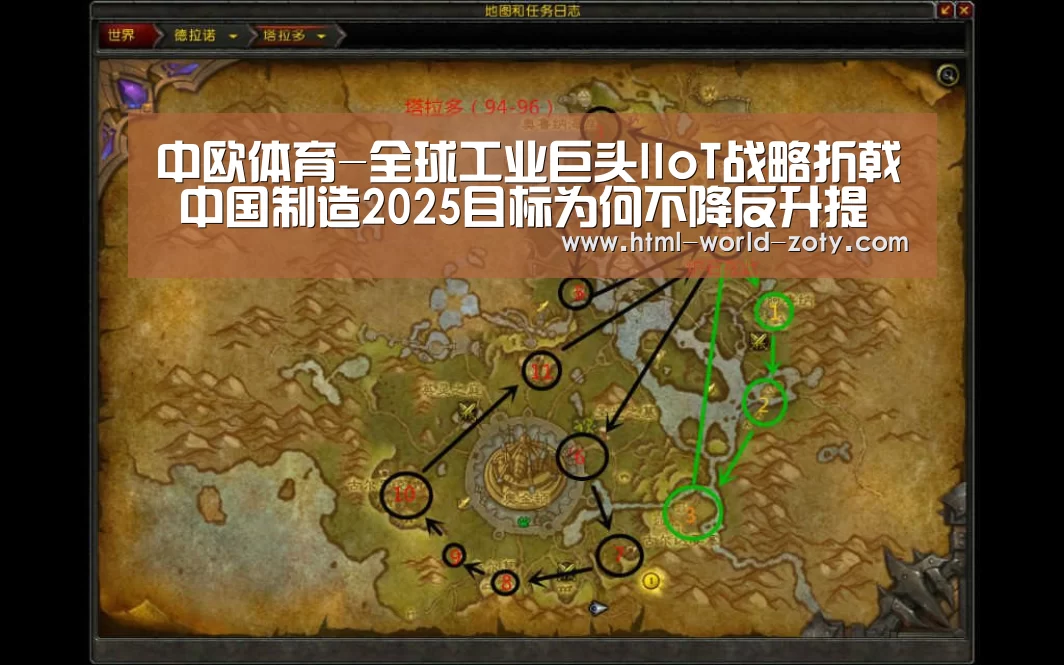 中欧体育-全球工业巨头IIoT战略折戟 中国制造2025目标